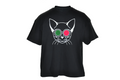 CYBER CAT OVERSIZED TEE